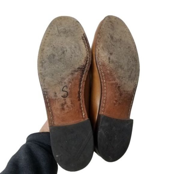 Allen Edmonds Mens 9.5D Brown Woodstock Leather Ta - Picture 10 of 10